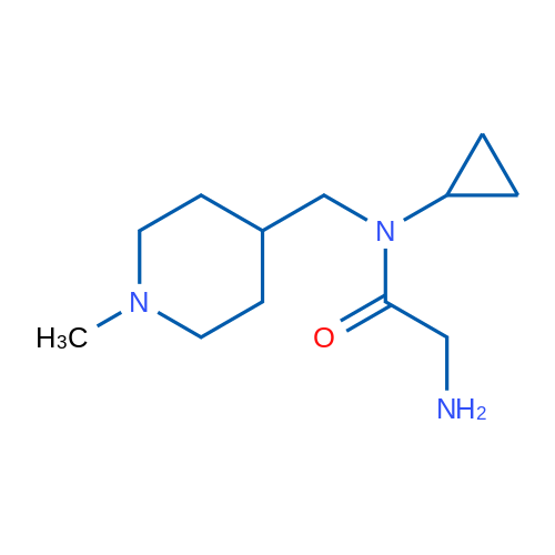 2-Amino-N-cyclopropyl-N-((1-methylpiperidin-4-yl)methyl)acetamide 1g