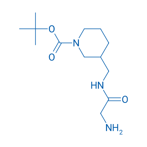 tert-Butyl 3-((2-aminoacetamido)methyl)piperidine-1-carboxylate 1g