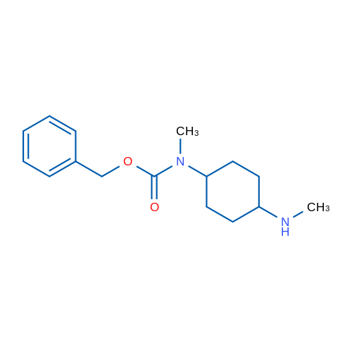 Benzyl methyl(4-(methylamino)cyclohexyl)carbamate 1g