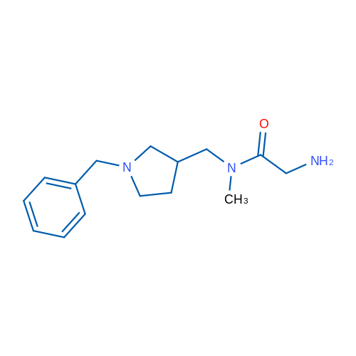 2-Amino-N-((1-benzylpyrrolidin-3-yl)methyl)-N-methylacetamide 1g