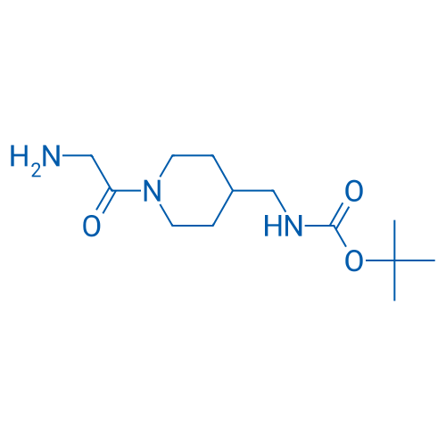 tert-Butyl ((1-(2-aminoacetyl)piperidin-4-yl)methyl)carbamate 1g