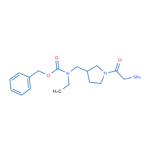 Benzyl ((1-(2-aminoacetyl)pyrrolidin-3-yl)methyl)(ethyl)carbamate 1g