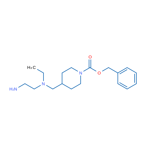 Benzyl 4-(((2-aminoethyl)(ethyl)amino)methyl)piperidine-1-carboxylate 1g