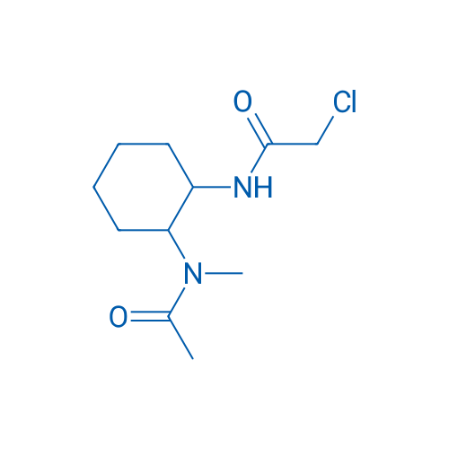 2-Chloro-N-(2-(N-methylacetamido)cyclohexyl)acetamide 1g