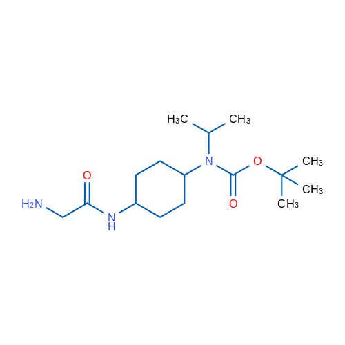 tert-Butyl (4-(2-aminoacetamido)cyclohexyl)(isopropyl)carbamate 1g
