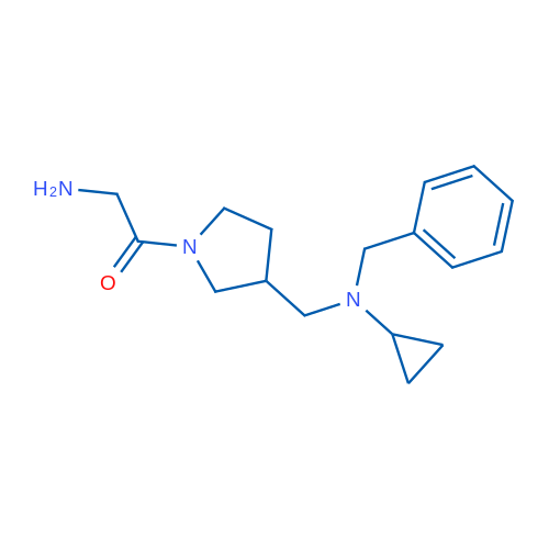 2-Amino-1-(3-((benzyl(cyclopropyl)amino)methyl)pyrrolidin-1-yl)ethanone 1g