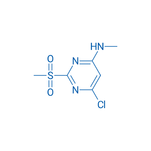 6-Chloro-N-methyl-2-(methylsulfonyl)pyrimidin-4-amine 250mg