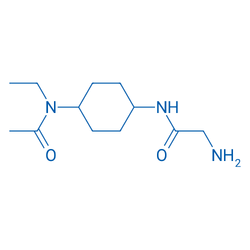 2-Amino-N-(4-(N-ethylacetamido)cyclohexyl)acetamide 1g