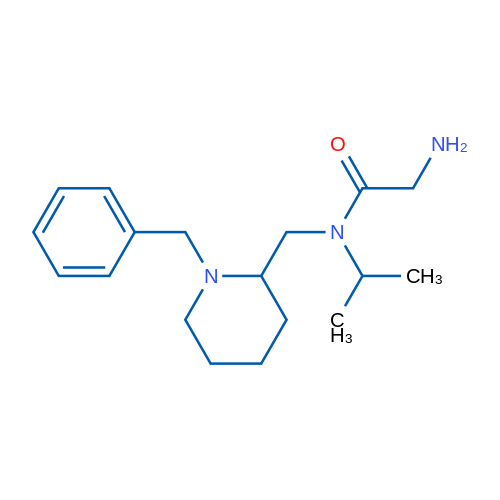 2-Amino-N-((1-benzylpiperidin-2-yl)methyl)-N-isopropylacetamide 1g