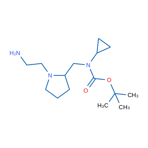 tert-Butyl ((1-(2-aminoethyl)pyrrolidin-2-yl)methyl)(cyclopropyl)carbamate 1g