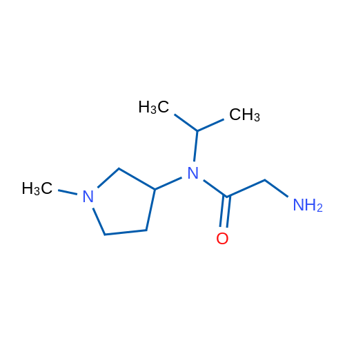 2-Amino-N-isopropyl-N-(1-methylpyrrolidin-3-yl)acetamide 1g