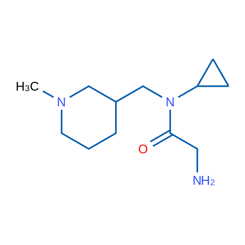 2-Amino-N-cyclopropyl-N-((1-methylpiperidin-3-yl)methyl)acetamide 1g