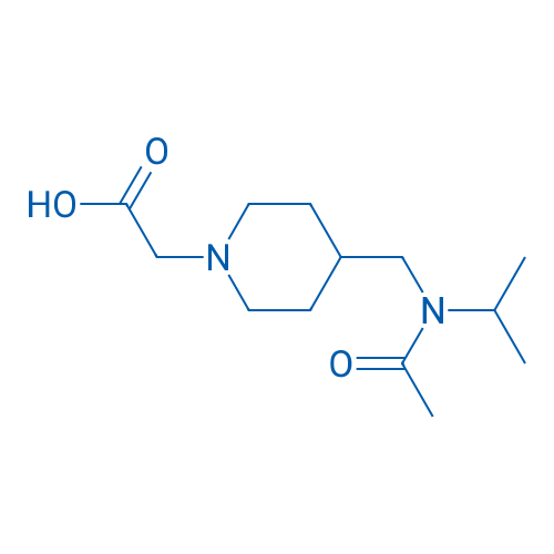 2-(4-((N-Isopropylacetamido)methyl)piperidin-1-yl)acetic acid 1g