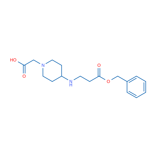 2-(4-((3-(Benzyloxy)-3-oxopropyl)amino)piperidin-1-yl)acetic acid 1g
