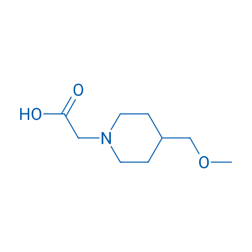 2-(4-(Methoxymethyl)piperidin-1-yl)acetic acid 100mg
