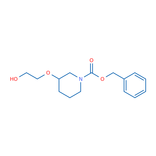 Benzyl 3-(2-hydroxyethoxy)piperidine-1-carboxylate 1g