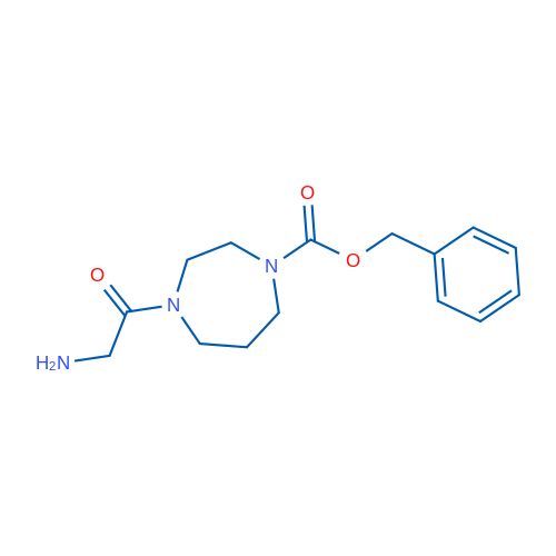 Benzyl 4-(2-aminoacetyl)-1,4-diazepane-1-carboxylate 1g