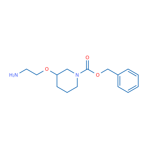Benzyl 3-(2-aminoethoxy)piperidine-1-carboxylate 1g