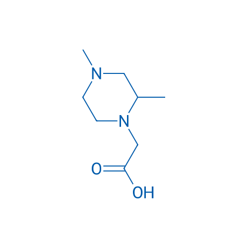 2-(2,4-Dimethylpiperazin-1-yl)acetic acid 1g