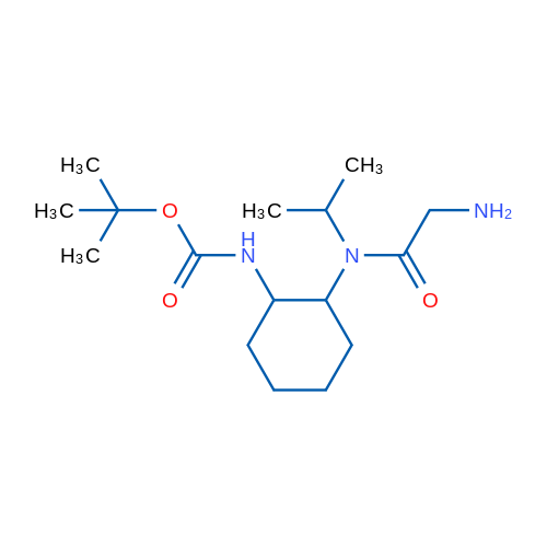 tert-Butyl (2-(2-amino-N-isopropylacetamido)cyclohexyl)carbamate 1g