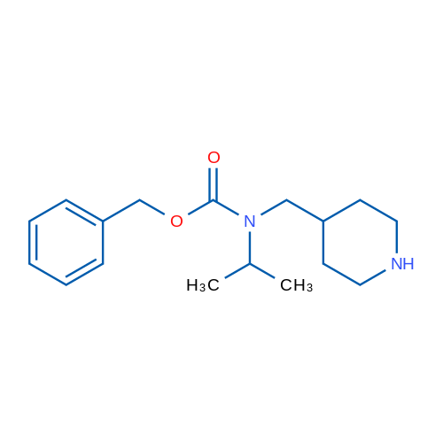Benzyl isopropyl(piperidin-4-ylmethyl)carbamate 1g