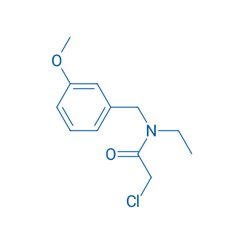 2-Chloro-N-ethyl-N-(3-methoxybenzyl)acetamide 1g