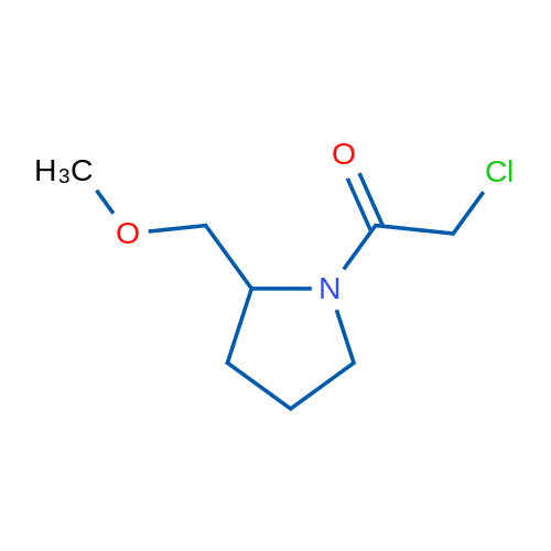 2-Chloro-1-(2-(methoxymethyl)pyrrolidin-1-yl)ethanone 1g