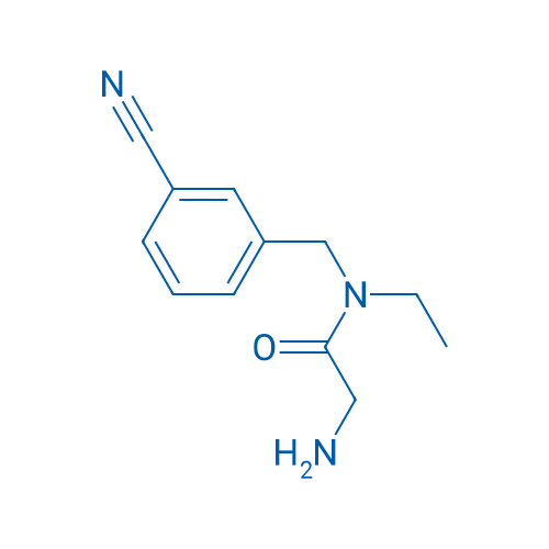 2-Amino-N-(3-cyanobenzyl)-N-ethylacetamide 1g