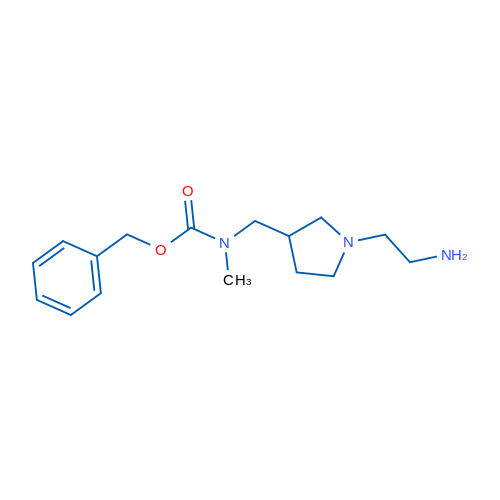 Benzyl ((1-(2-aminoethyl)pyrrolidin-3-yl)methyl)(methyl)carbamate 1g