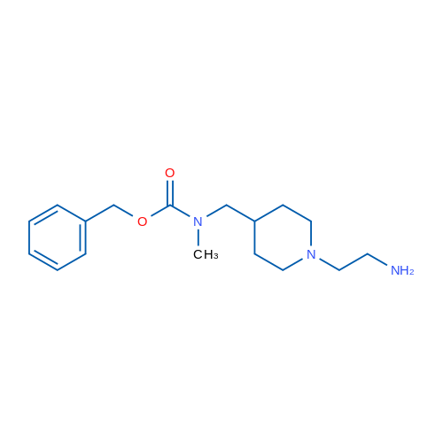 Benzyl ((1-(2-aminoethyl)piperidin-4-yl)methyl)(methyl)carbamate 1g