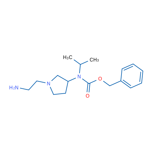 Benzyl (1-(2-aminoethyl)pyrrolidin-3-yl)(isopropyl)carbamate 1g