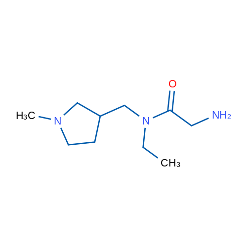 2-Amino-N-ethyl-N-((1-methylpyrrolidin-3-yl)methyl)acetamide 1g