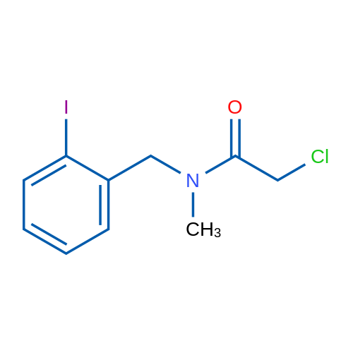 2-Chloro-N-(2-iodobenzyl)-N-methylacetamide 1g
