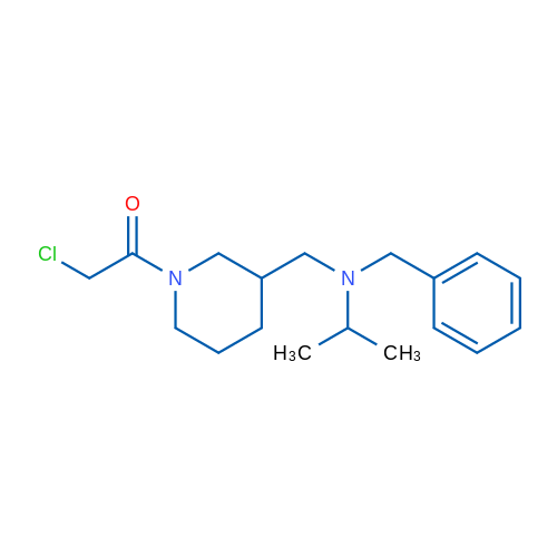 1-(3-((Benzyl(isopropyl)amino)methyl)piperidin-1-yl)-2-chloroethanone 1g