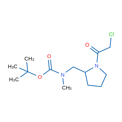 tert-Butyl ((1-(2-chloroacetyl)pyrrolidin-2-yl)methyl)(methyl)carbamate 1g