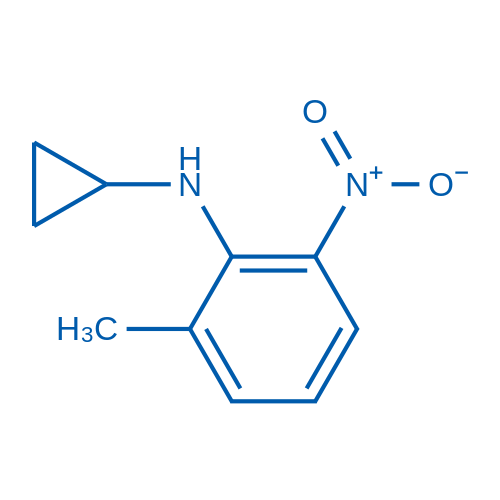 N-Cyclopropyl-2-methyl-6-nitroaniline 250mg
