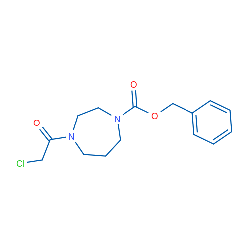 Benzyl 4-(2-chloroacetyl)-1,4-diazepane-1-carboxylate 1g
