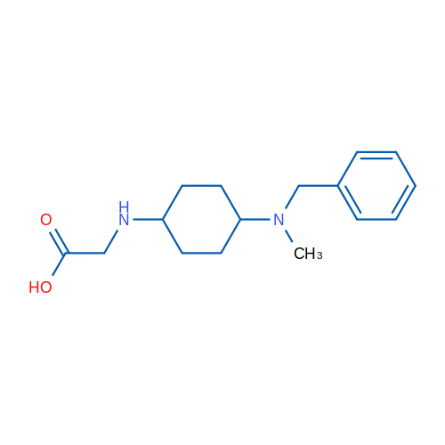 2-((4-(Benzyl(methyl)amino)cyclohexyl)amino)acetic acid 1g