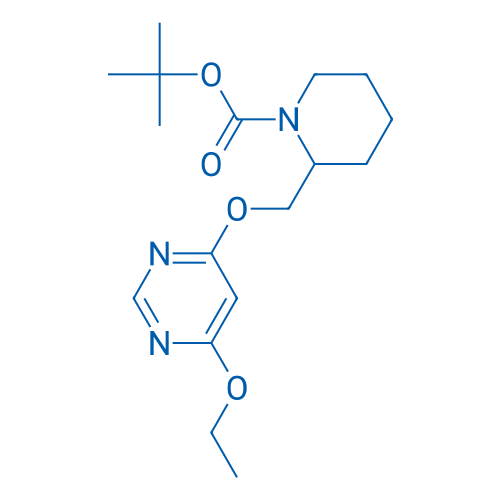 tert-Butyl 2-(((6-ethoxypyrimidin-4-yl)oxy)methyl)piperidine-1-carboxylate 1g
