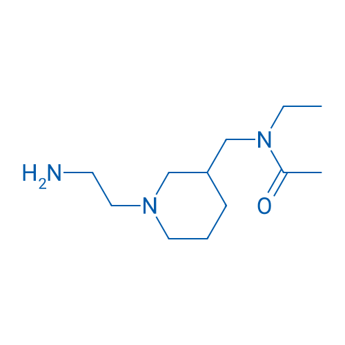 N-((1-(2-Aminoethyl)piperidin-3-yl)methyl)-N-ethylacetamide 1g
