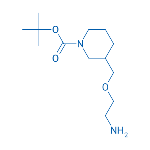 tert-Butyl 3-((2-aminoethoxy)methyl)piperidine-1-carboxylate 1g