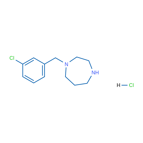 1-(3-Chlorobenzyl)-1,4-diazepane hydrochloride 1g