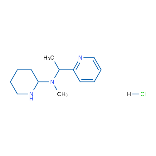 N-Methyl-N-(1-(pyridin-2-yl)ethyl)piperidin-2-amine hydrochloride 1g