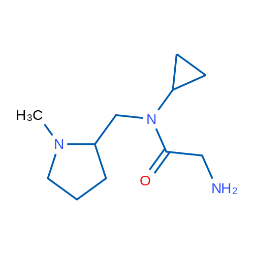 2-Amino-N-cyclopropyl-N-((1-methylpyrrolidin-2-yl)methyl)acetamide 1g