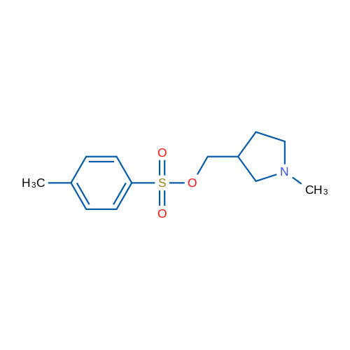 (1-Methylpyrrolidin-3-yl)methyl 4-methylbenzenesulfonate 1g