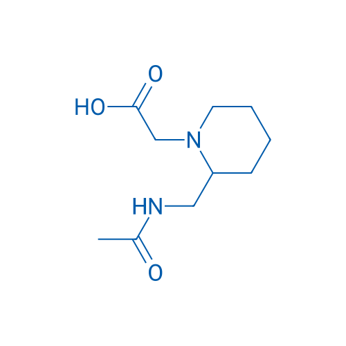 2-(2-(Acetamidomethyl)piperidin-1-yl)acetic acid 1g