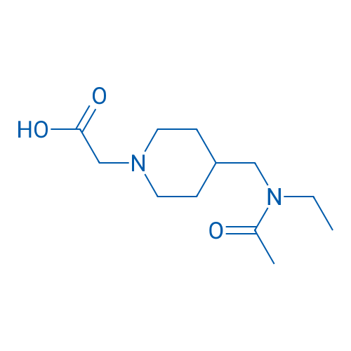 2-(4-((N-Ethylacetamido)methyl)piperidin-1-yl)acetic acid 1g