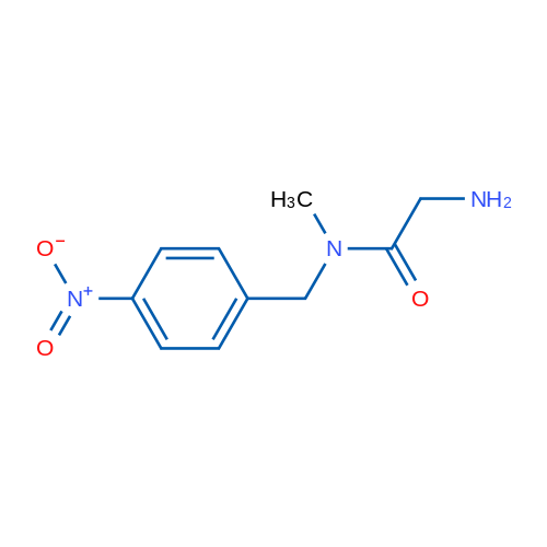 2-Amino-N-methyl-N-(4-nitrobenzyl)acetamide 1g
