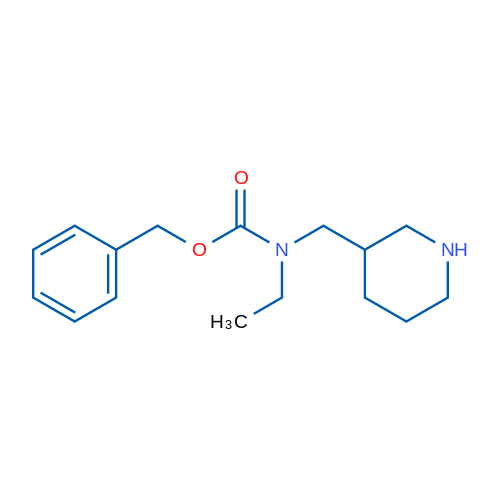 Benzyl ethyl(piperidin-3-ylmethyl)carbamate 1g