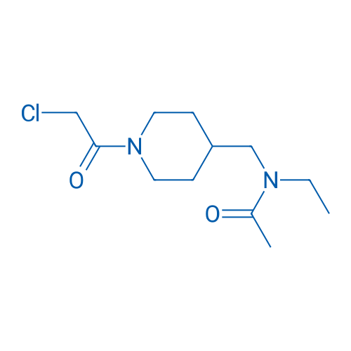 N-((1-(2-Chloroacetyl)piperidin-4-yl)methyl)-N-ethylacetamide 1g